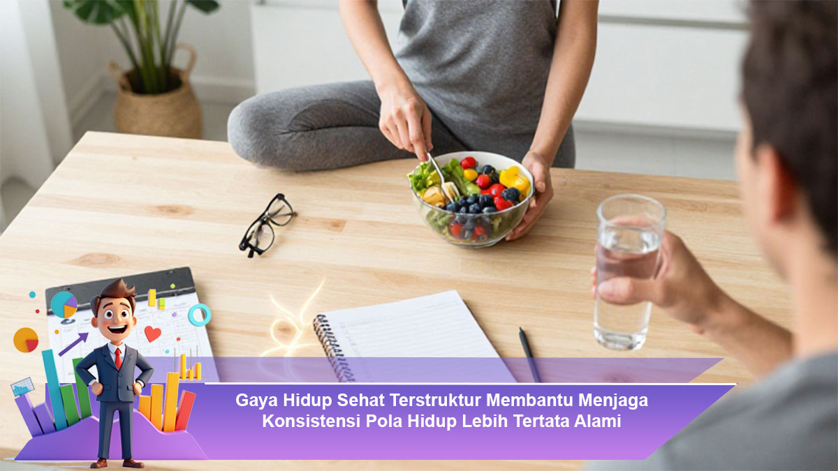 Gaya Hidup Sehat Terstruktur Membantu Menjaga Konsistensi Pola Hidup Lebih Tertata Alami