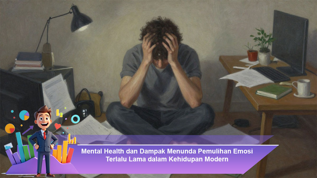 Mental Health dan Dampak Menunda Pemulihan Emosi Terlalu Lama dalam Kehidupan Modern