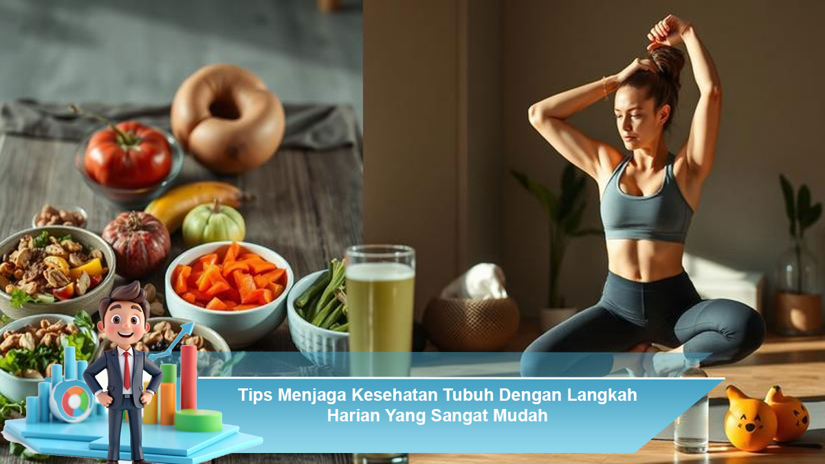 Tips Menjaga Kesehatan Tubuh Dengan Langkah Harian Yang Sangat Mudah