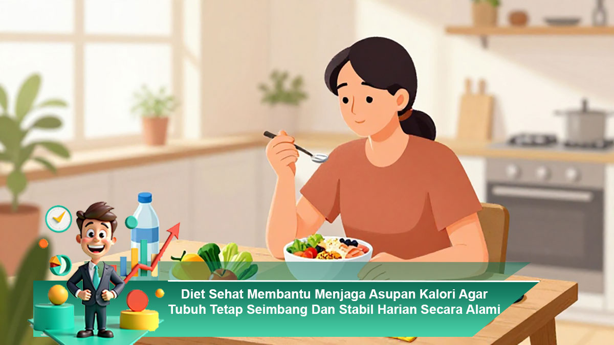 Diet Sehat Membantu Menjaga Asupan Kalori Agar Tubuh Tetap Seimbang Dan Stabil Harian Secara Alami