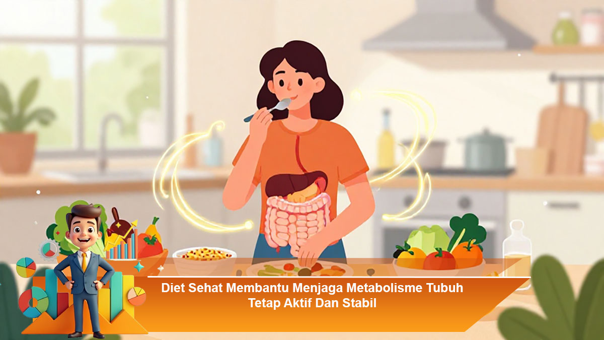 Diet Sehat Membantu Menjaga Metabolisme Tubuh Tetap Aktif Dan Stabil