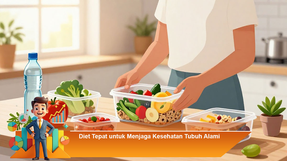 Diet Tepat untuk Menjaga Kesehatan Tubuh Alami