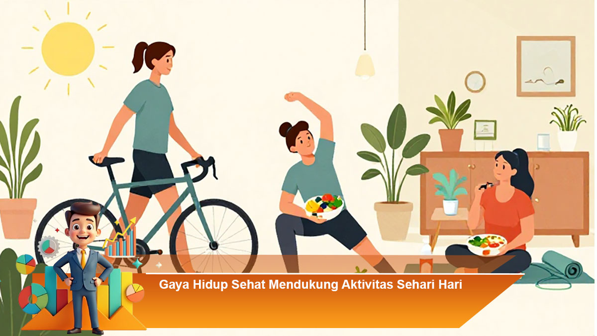 Gaya Hidup Sehat Mendukung Aktivitas Sehari-Hari