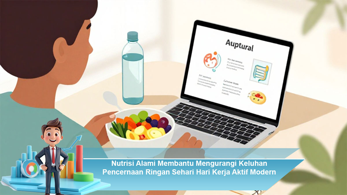 Nutrisi Alami Membantu Mengurangi Keluhan Pencernaan Ringan Sehari Hari Kerja Aktif Modern