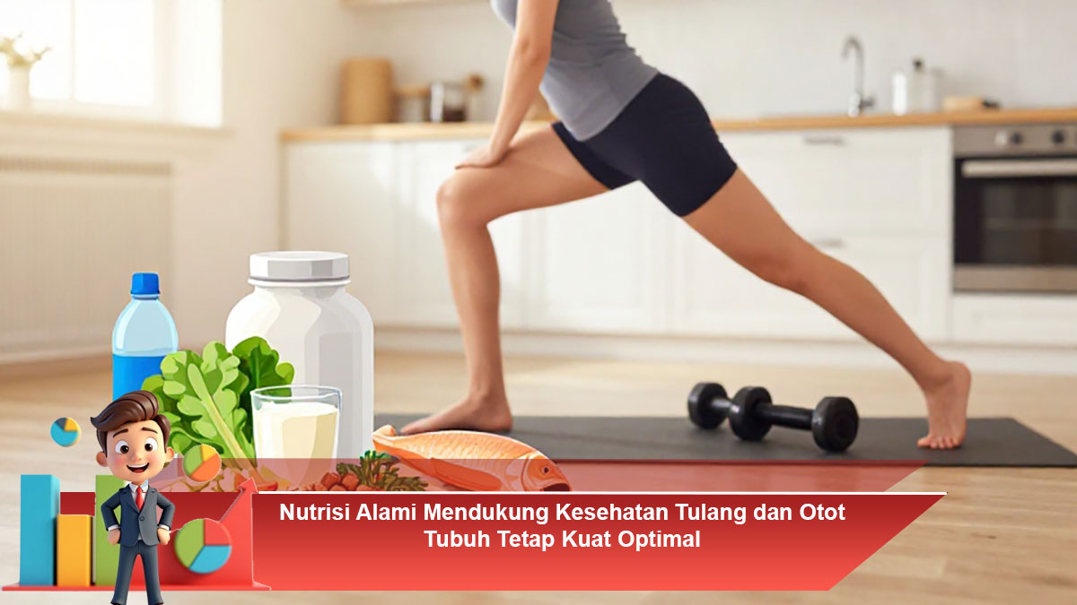 Nutrisi Alami Mendukung Kesehatan Tulang dan Otot Tubuh Tetap Kuat Optimal