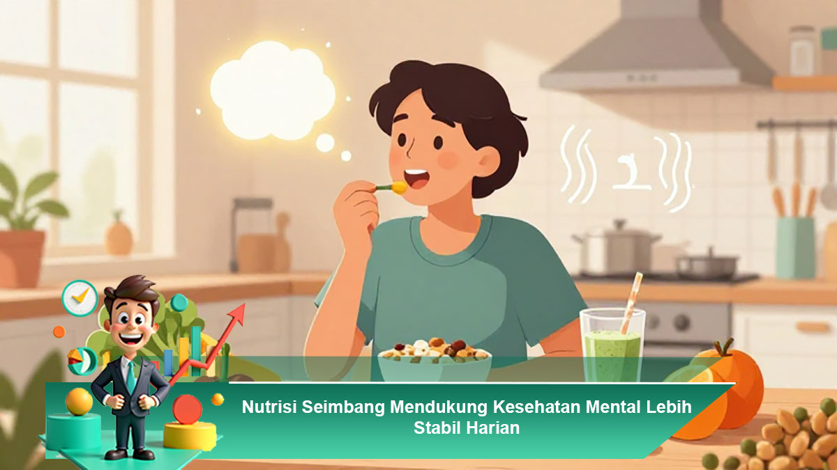 Nutrisi Seimbang Mendukung Kesehatan Mental Lebih Stabil Harian