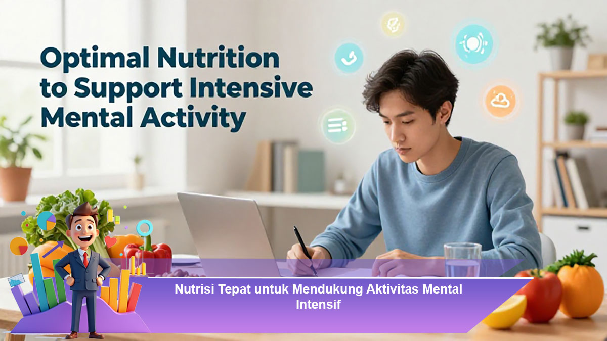 Nutrisi Tepat untuk Mendukung Aktivitas Mental Intensif