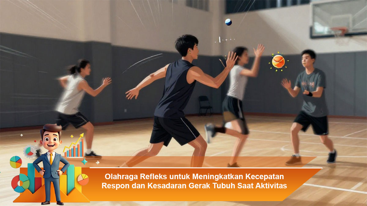 Olahraga Refleks untuk Meningkatkan Kecepatan Respon dan Kesadaran Gerak Tubuh Saat Aktivitas
