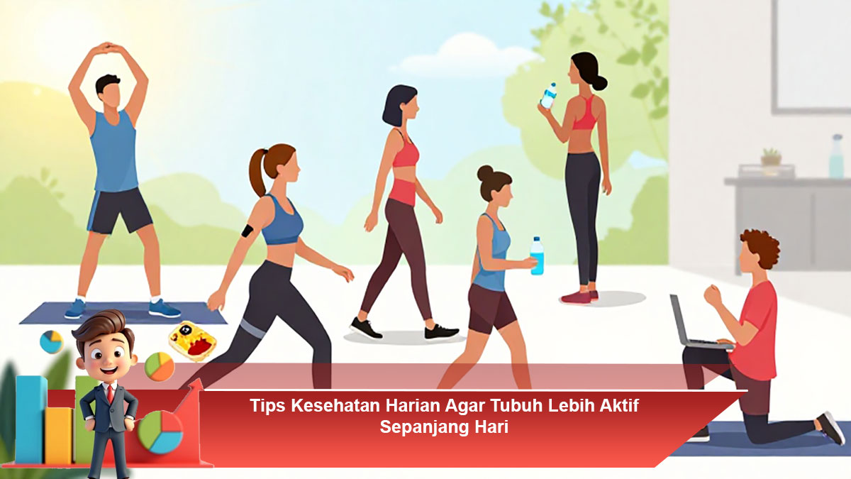 Tips Kesehatan Harian Agar Tubuh Lebih Aktif Sepanjang Hari