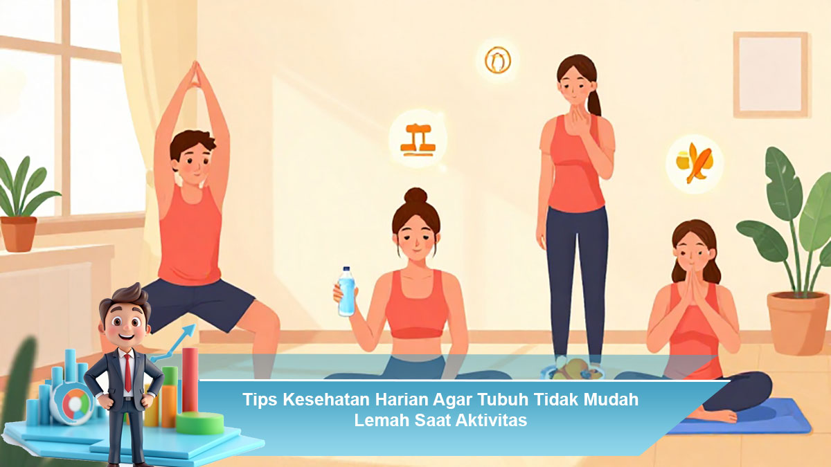 Tips Kesehatan Harian Agar Tubuh Tidak Mudah Lemah Saat Aktivitas