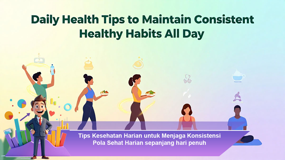 Tips Kesehatan Harian untuk Menjaga Konsistensi Pola Sehat Harian Sepanjang Hari Penuh